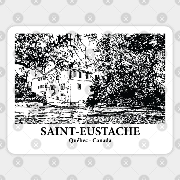 Saint-Eustache - Québec Magnet by Lakeric